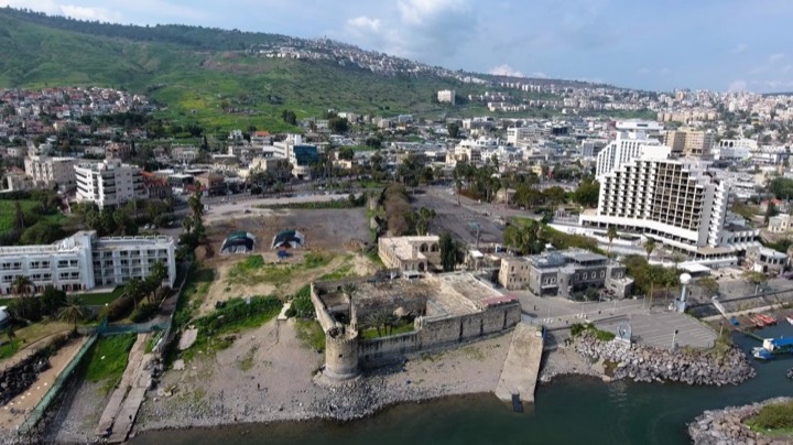 A Greek Church and Monastery on the Sea of Galilee