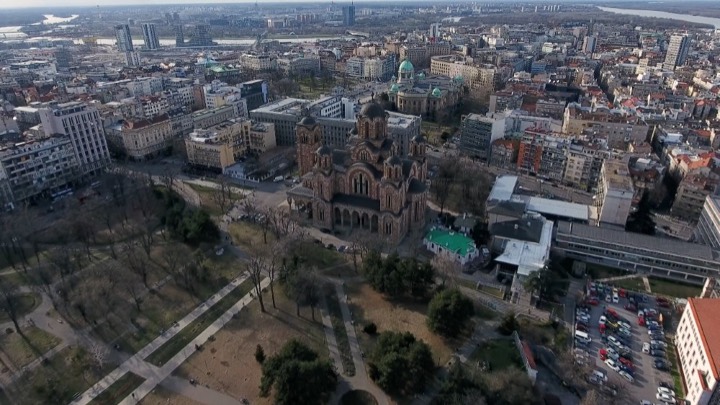 The Church of St Mark, Belgrade