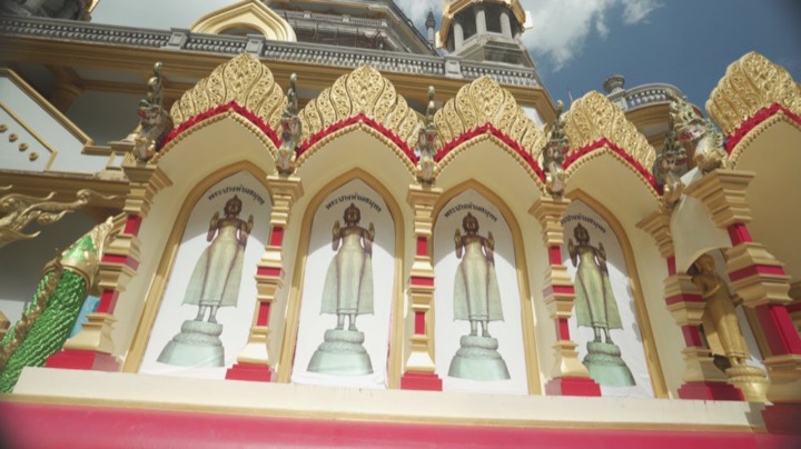 Wat Ratchathammaram, the Red Temple of Koh Samui