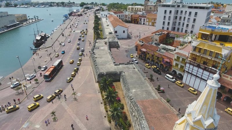 Walled City Cartagena, Old Cartagena, Colombia