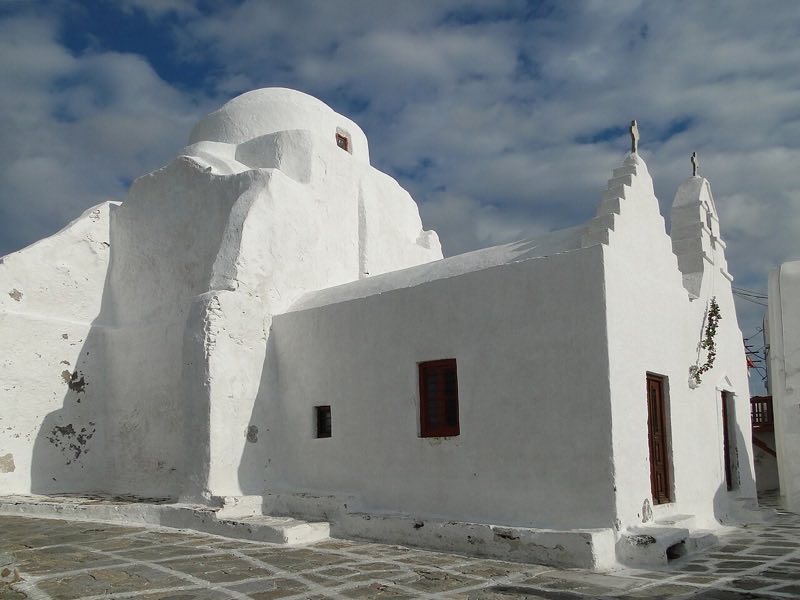 The Church of Panagia, Folegandros