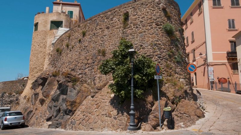 Castelsardo Old Town, Sardinia, Italy