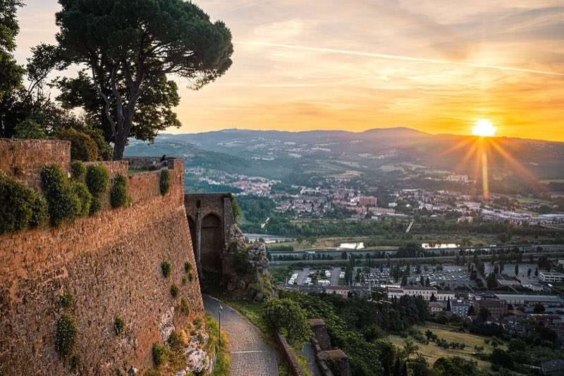 Albornoz Fortress, Italy